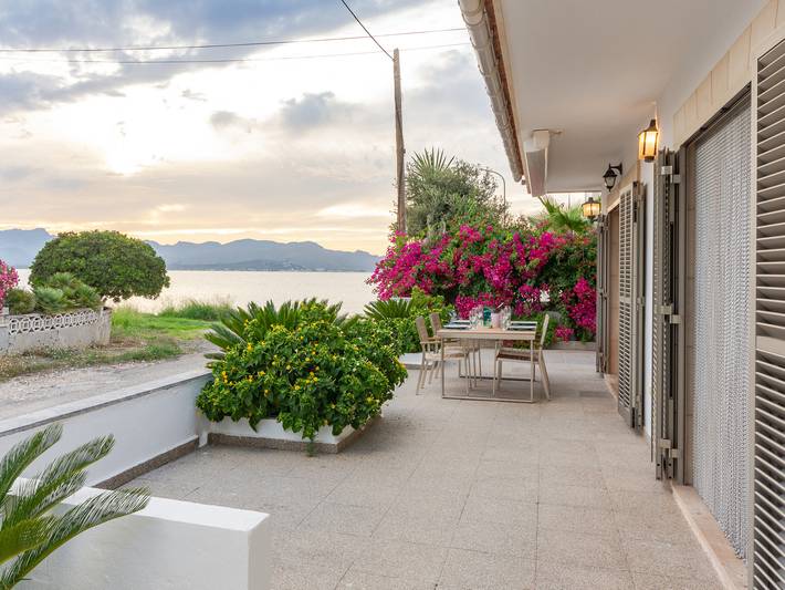 Finca mit Hund für 7 Personen, mit Terrasse und Garten sowie Meerblick in Alcúdia - 2