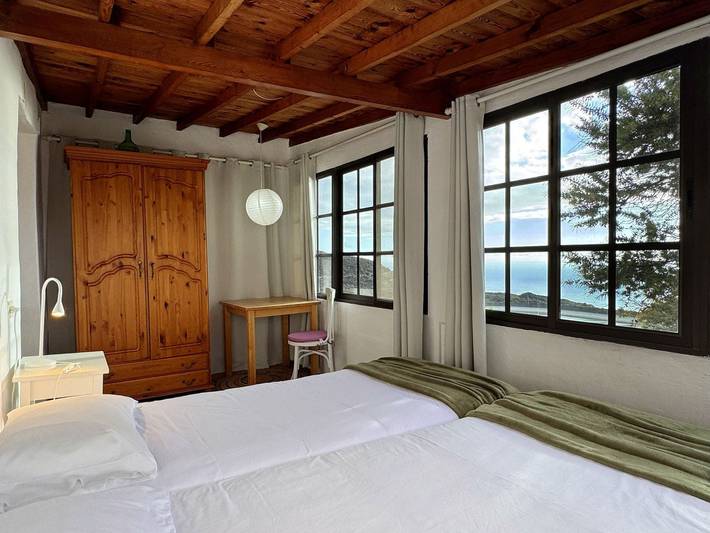 Ferienhaus für 3 Personen, mit Terrasse und Garten sowie Pool und Ausblick auf La Palma - 2