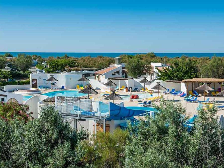 Camping Sunelia  Le Clos du Rhône  - Casa mobile 2 persone - Sunelia Comfort Duo in Costa mediterranea (Francia)