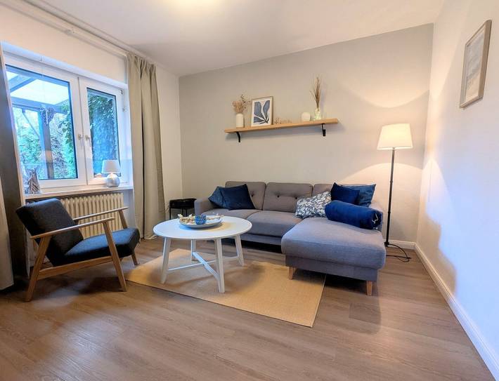 Ferienwohnung für 5 Personen, mit Terrasse und Garten in Norddeich
