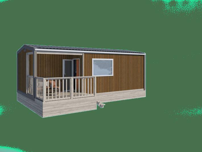 Camping für 4 Personen, mit Balkon/Terrasse und Terrasse sowie Seeblick in Südholland - 2