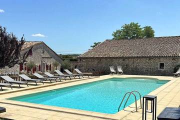 Gîte pour 10 personnes, avec jardin et terrasse à Saint-André-et-Appelles