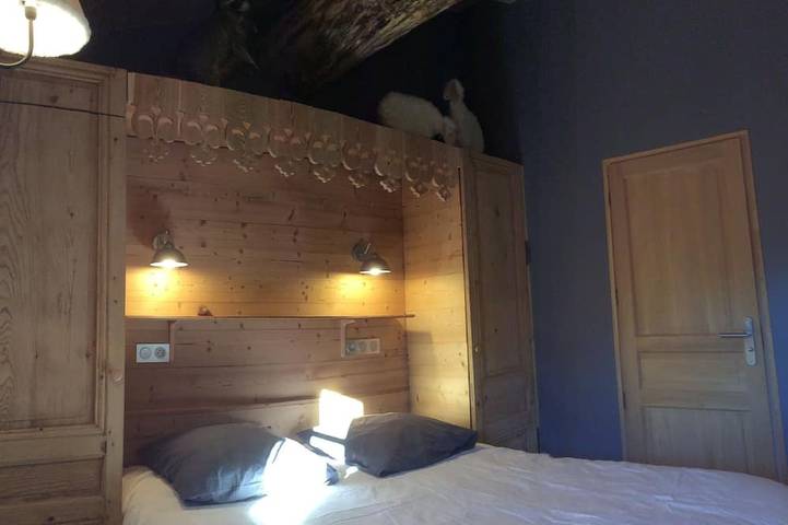 Chalet alpino contiguo a las pistas a 1850m de ladera oeste alt in Valmeinier, Región de Saint-Jean-de-Maurienne