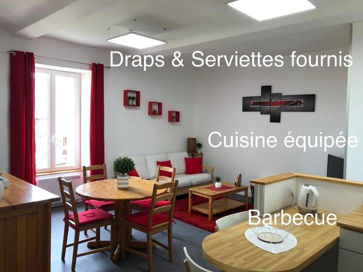 Gîte pour 4 personnes, avec vue, adapté aux familles à Tracy-sur-Mer