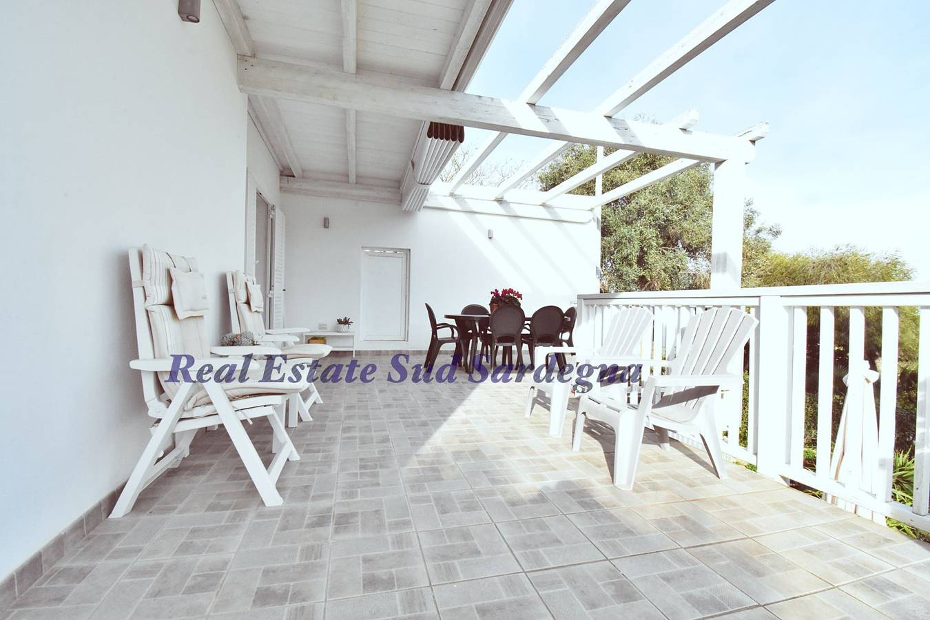 Ferienhaus für 4 Personen mit Garten in Porto Columbu, Sarroch