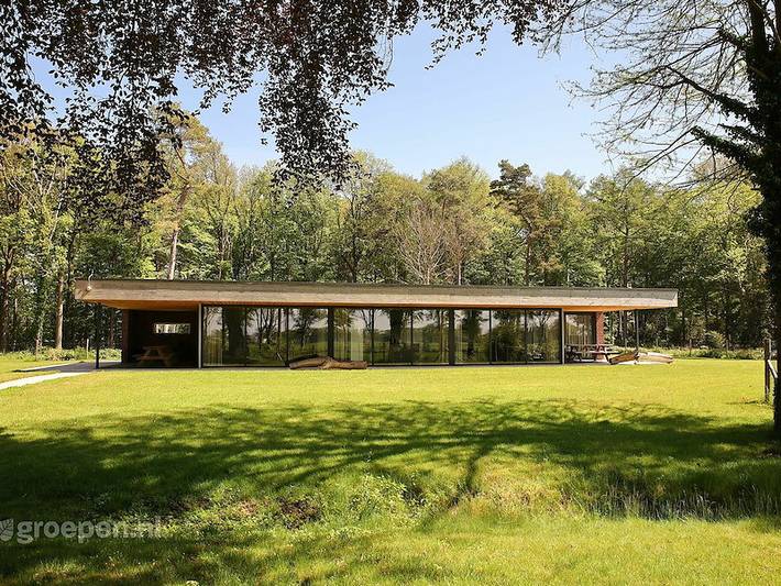 Vakantiehuis voor 18 personen, met Balkon/Terras en Terras in de Achterhoek