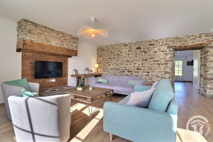 Gîte pour 8 personnes, avec jardin et vue à Saint-Méloir-des-Ondes - 4