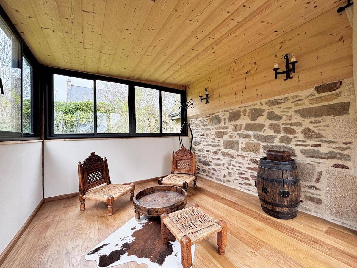 Appartement entier, Le Refuge du Viking, Studio insolite, jardin privé in Kervignac, Côte des Mégalithes