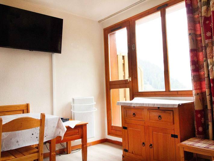 Studio entier, Studio charmant, vue parc de la Vanoise - 4 pers. in Valfréjus, Modane