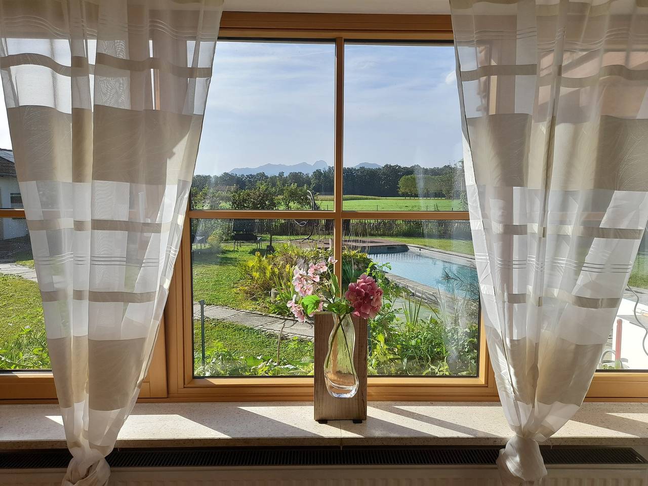 Ganze Ferienwohnung, Ferienwohnung Lorenz - Ferienwohnung Lorenz "Kaiserblick" für 4 Personen mit Balkon in Bruckmühl, Landkreis Rosenheim