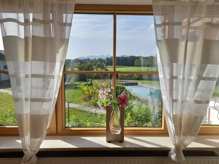Ganze Ferienwohnung, Ferienwohnung Lorenz - Ferienwohnung Lorenz "Kaiserblick" für 4 Personen mit Balkon in Bruckmühl, Landkreis Rosenheim