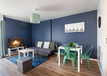 Gîte pour 4 personnes, avec balcon à Évry