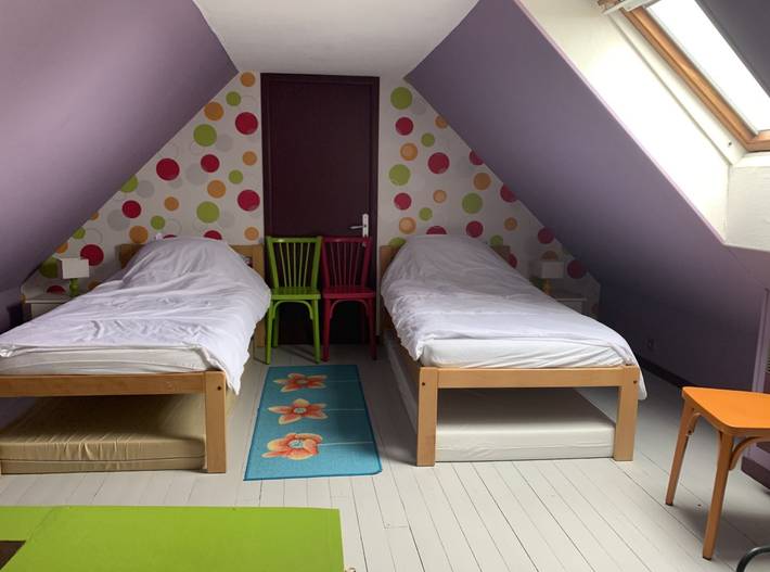 Chambre d’hôte pour 3 personnes, avec jardin