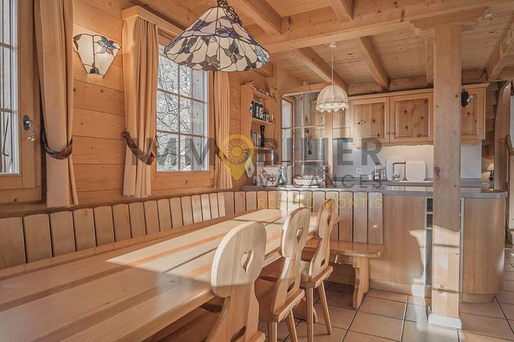 Gîte pour 6 personnes, avec jardin dans Chandolin - 4