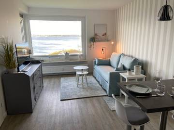 Ferienwohnung für 2 Personen, mit Ausblick und Balkon, mit Haustier in Flensburger Förde