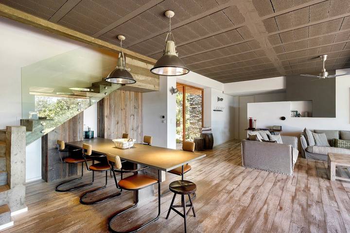 Ferienhaus "Loft 1 - Villa Vue Mer Avec Piscine" mit Meerblick, Privatem Pool und Wlan in Palombaggia, Porto-Vecchio