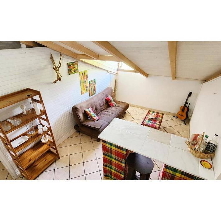 Camping pour 4 personnes, avec vue ainsi que jardin et terrasse