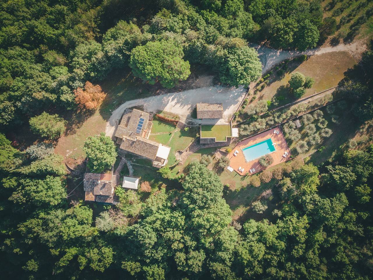 House in the Woods, Pool and Relax in Umbria in Valfabbrica, Provincie Perugia
