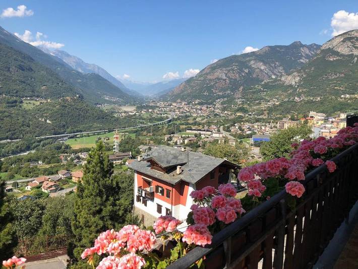 Maison de vacances pour 3 personnes, avec jardin et vue, animaux acceptés