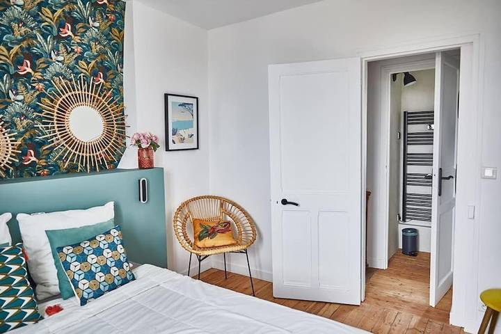 Maison de vacances pour 5 personnes, avec vue et terrasse