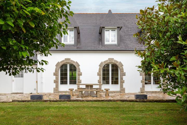 Maison de vacances pour 8 personnes, avec jardin, adapté aux familles à Fouesnant