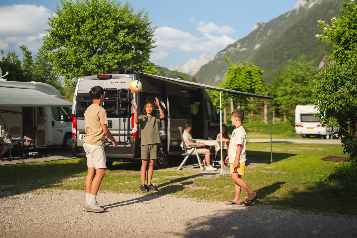 Austriaparks Camping Leutasch — Camping ground Hohe Munde in Leutasch, Arnspitzgruppe