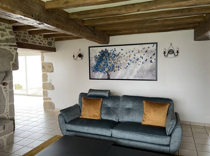 Gîte pour 15 personnes, avec terrasse ainsi que jardin et piscine, animaux acceptés dans Chanverrie - 4