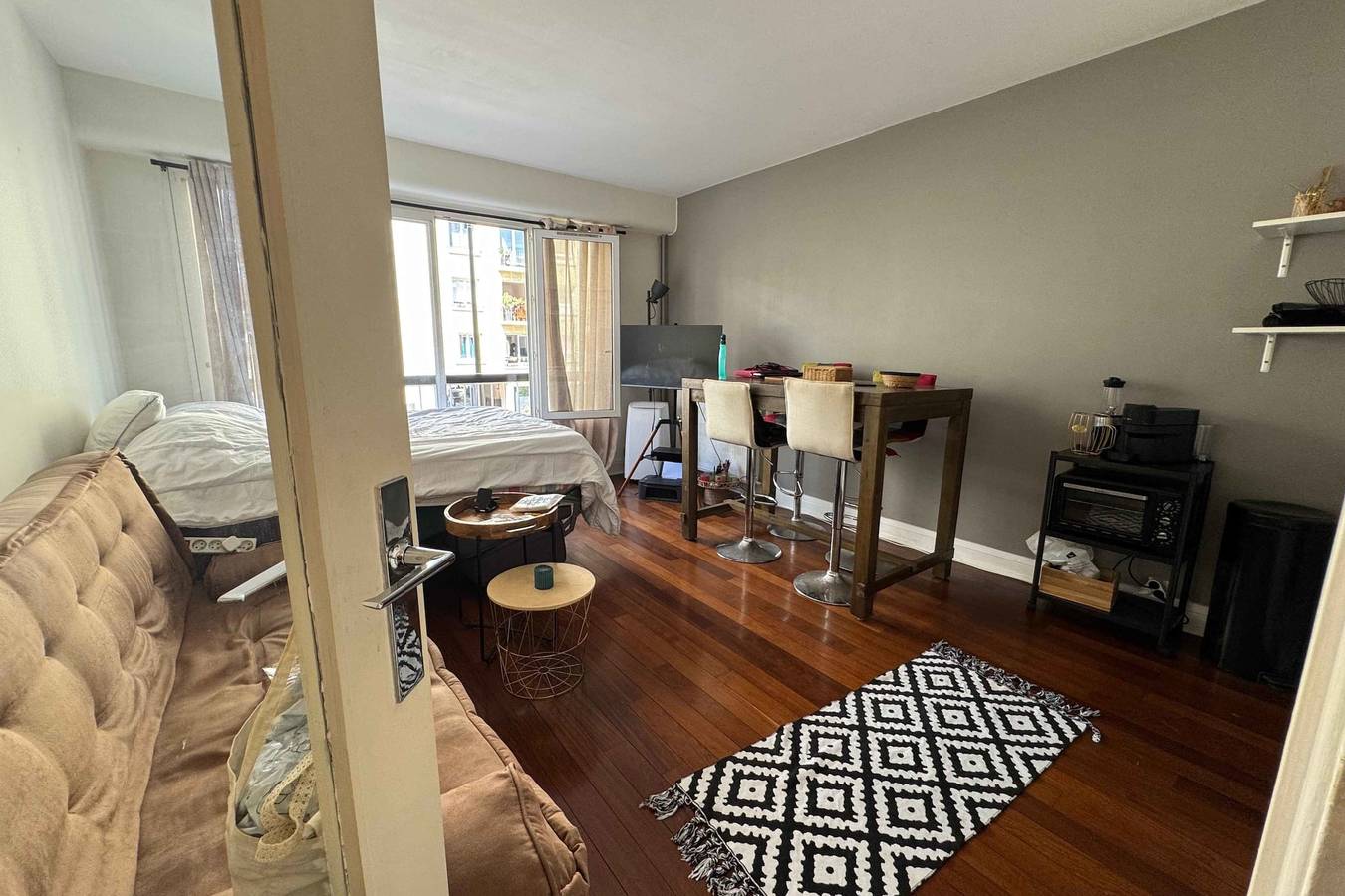 Studio entier, Studio pour 2 proche du centre-ville in Boulogne-Billancourt, Hauts-de-Seine