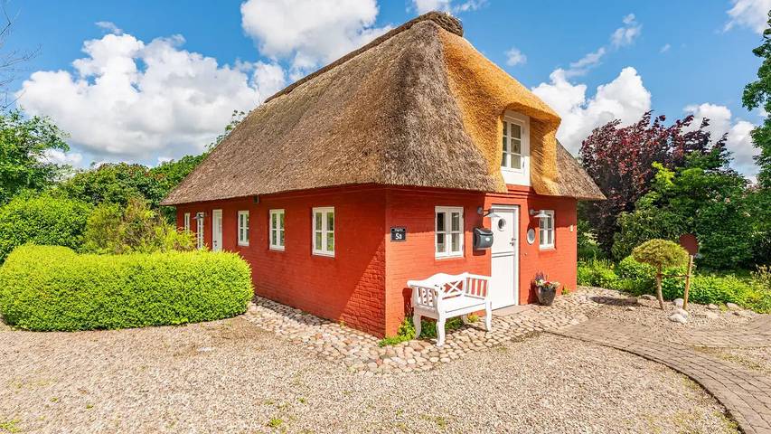 Ferienhaus für 4 Personen, mit Terrasse und Garten