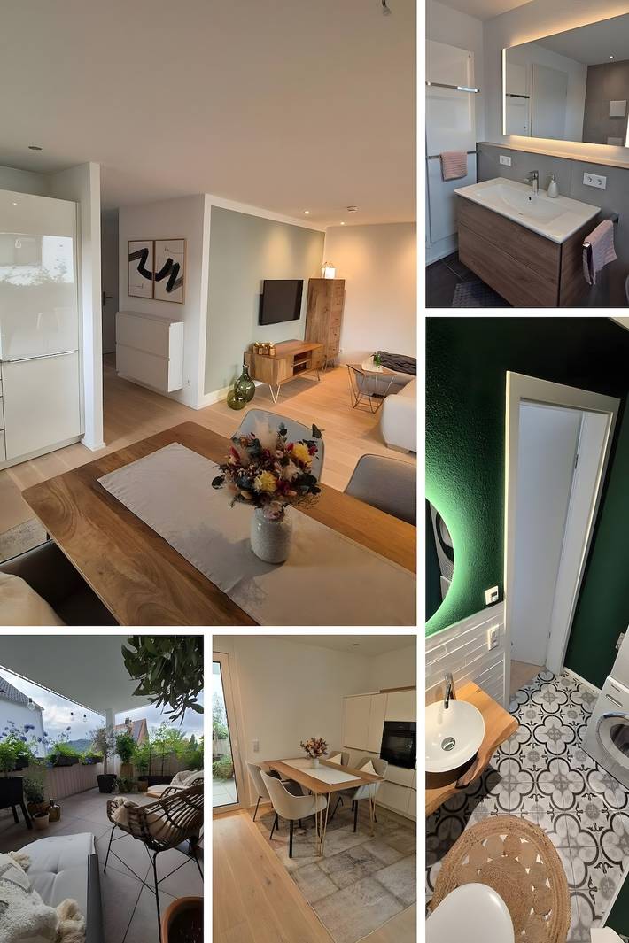 Appartement entier, Premium Appartement Bodensee Base – Moderne, Confort et Excellente Tenue in Rielasingen-Worblingen, Hegau