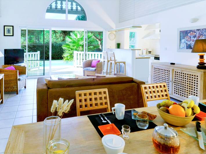 Location de vacances pour 4 personnes, avec terrasse, animaux acceptés dans Lac de Lacanau - 3