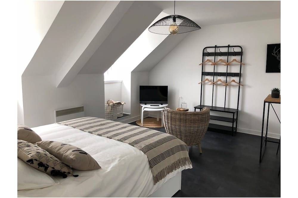 Entire apartment, Charming Studio Facing the Port and 100 m from the Beach in Binic, Côte de Goëlo