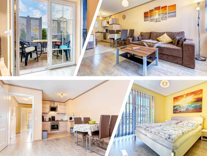 Ferienwohnung für 5 Personen, mit Terrasse in Koserow