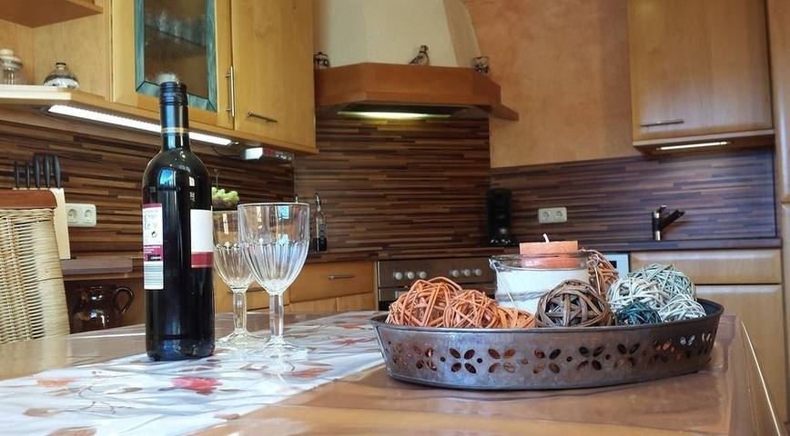 Ferienwohnung für 5 Personen, mit Sauna und Ausblick sowie Garten in Lindberg - 4