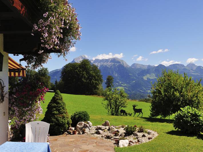 Ferienwohnung für 3 Personen, mit Terrasse und Garten in Bischofswiesen