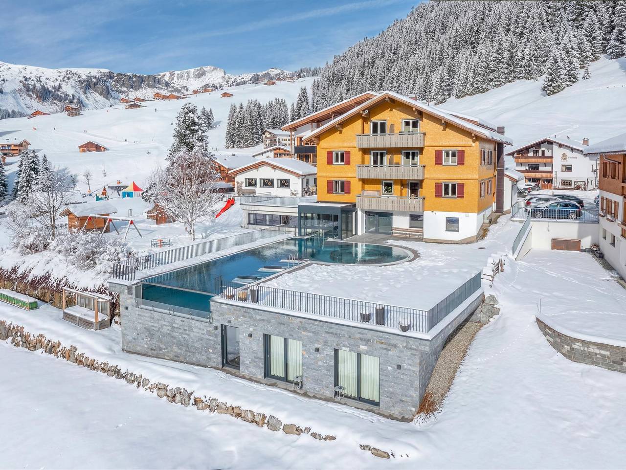 Hotel Restaurant Alpenblume - Komfort-Einzelzimmer in Bregenzerwald (Vorarlberg), Damüls