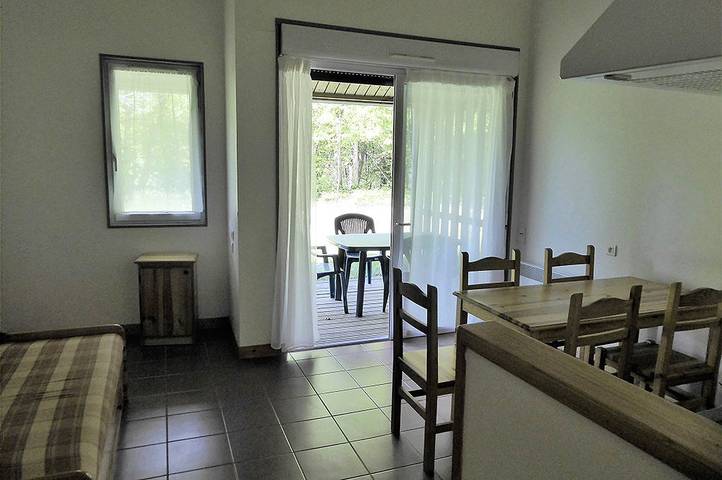 Appartement de vacances pour 6 personnes, avec Balcon ainsi que Piscine et Sauna