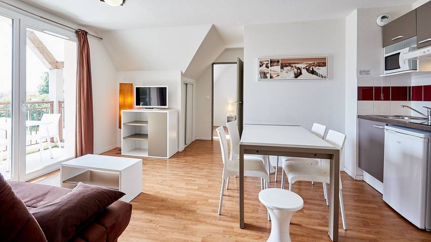 Ferienwohnung für 6 Personen, mit Balkon in Auberville