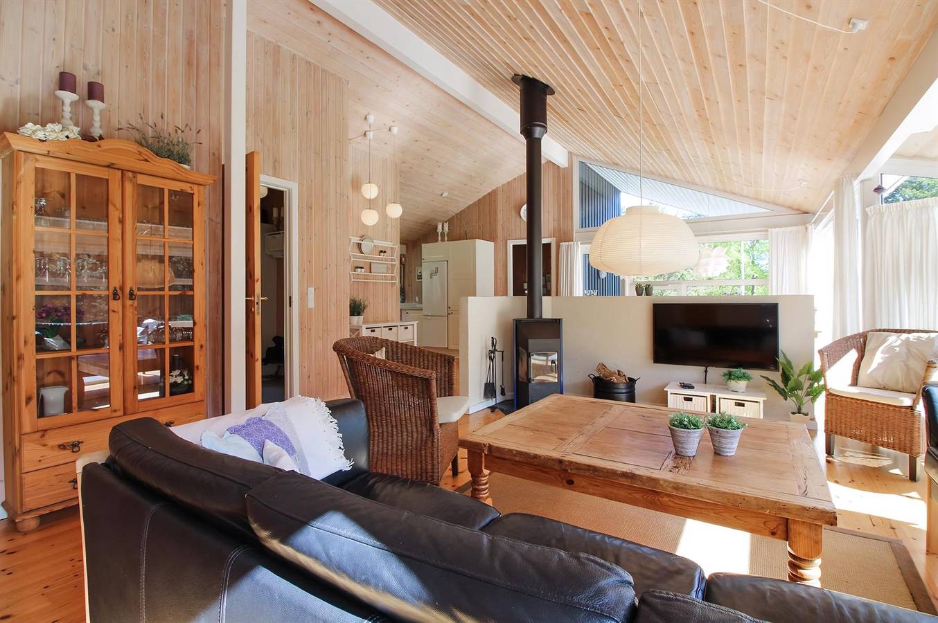 Awesome home in Jerup w/ Sauna, Wifi and 3 Bedrooms in Bratten, Jerup