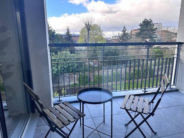 Gîte pour 4 personnes, avec balcon à Romainville - 4