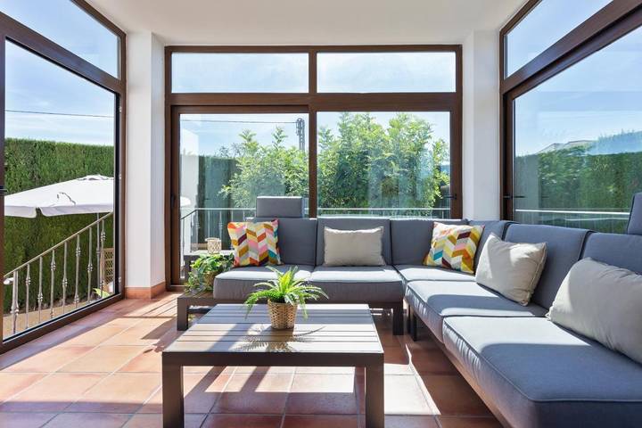 Casa rural para 16 personas, con piscina además de vistas y jardín en Gandía - 3