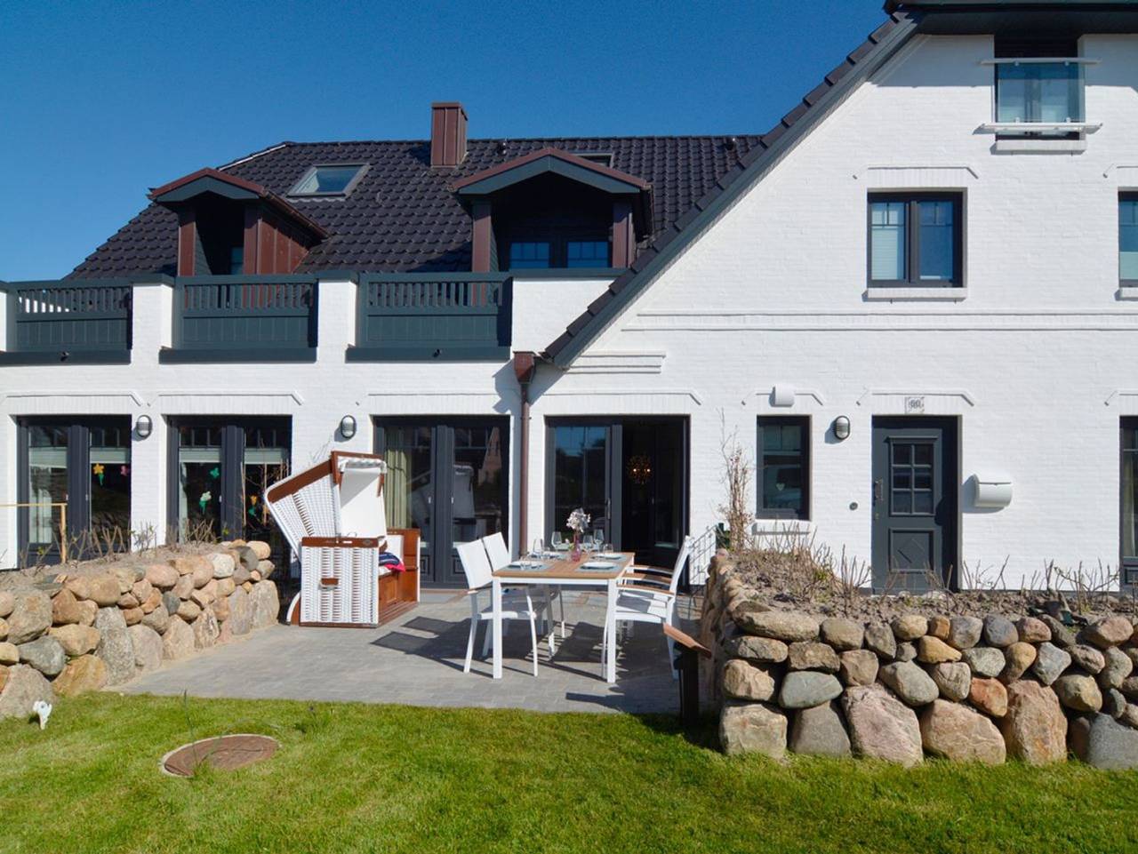 Ganze Ferienwohnung, Norderstrasse 50 - Moderne 93qm auf 2 Ebenen für bis zu 4 Personen mit eigener Sauna in Westerland, Sylt (Gemeinde)