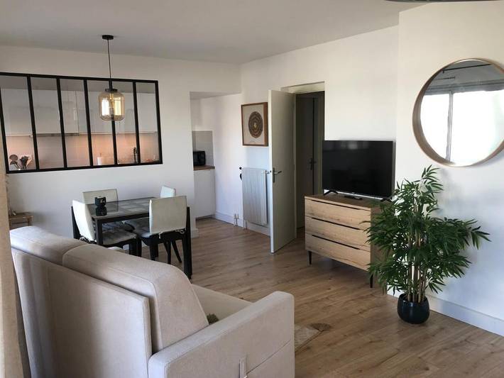 Ferienwohnung für 2 Personen, mit Terrasse und Ausblick in La Grande-Motte