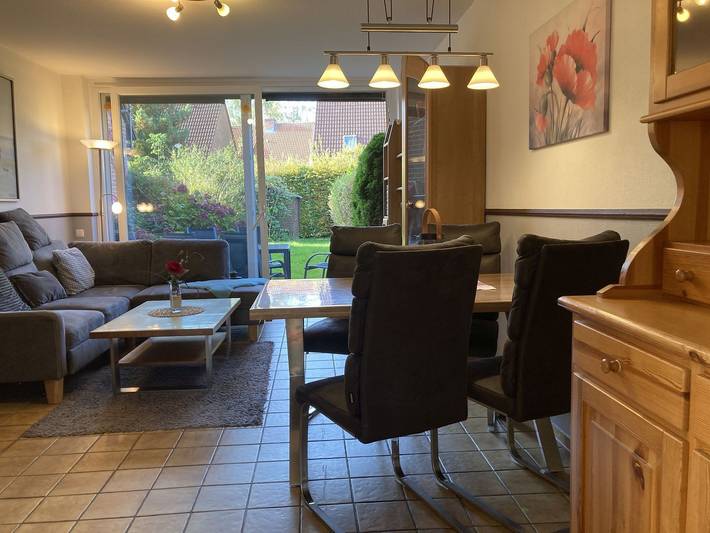 Ferienhaus für 4 Personen, mit Terrasse und Garten