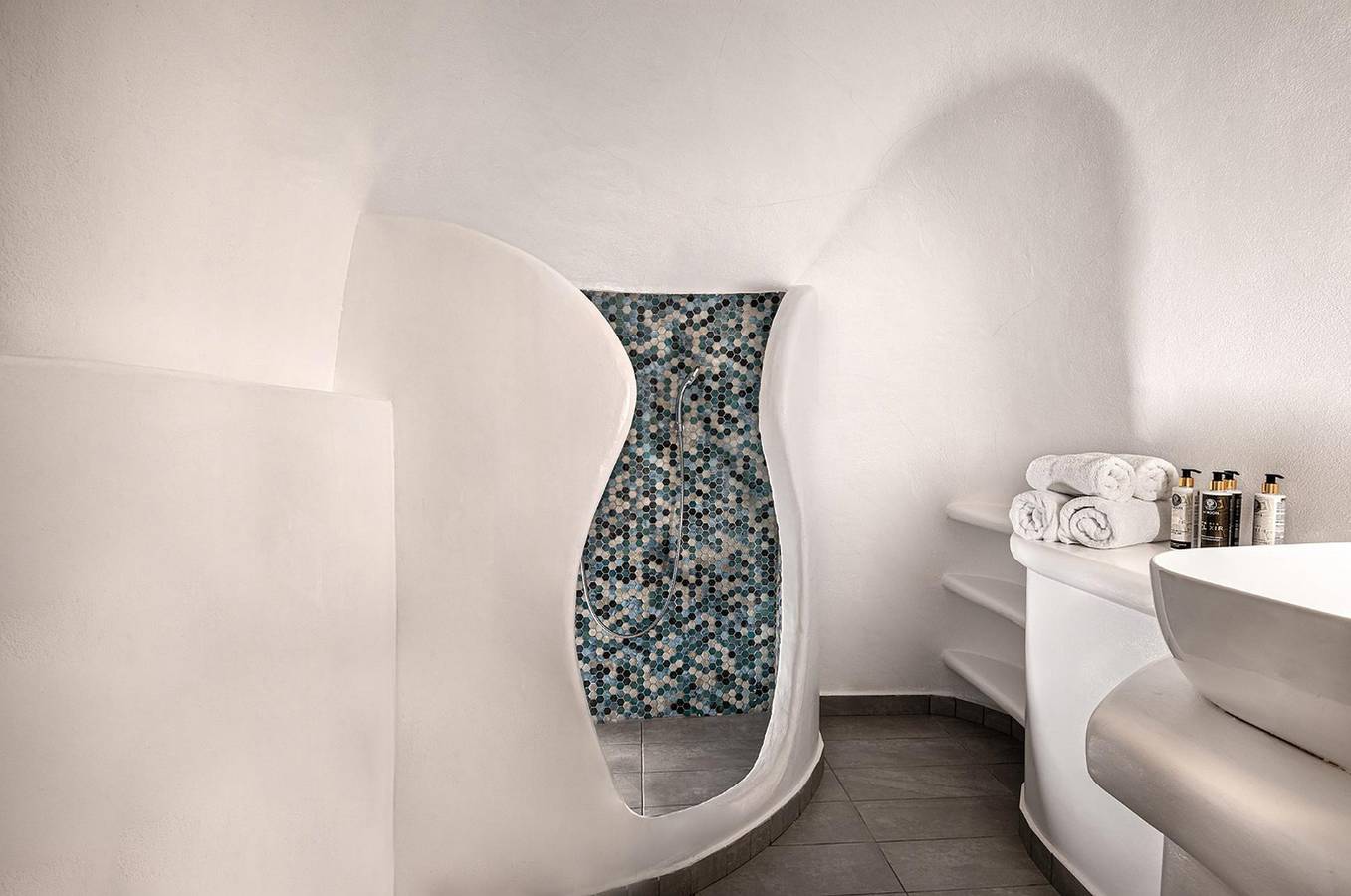 Villa für 2 Personen mit Terrasse in Oia, Santorin