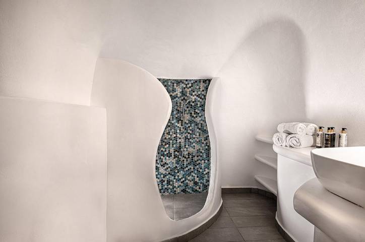 Villa für 2 Personen mit Pool in Oia, Santorin