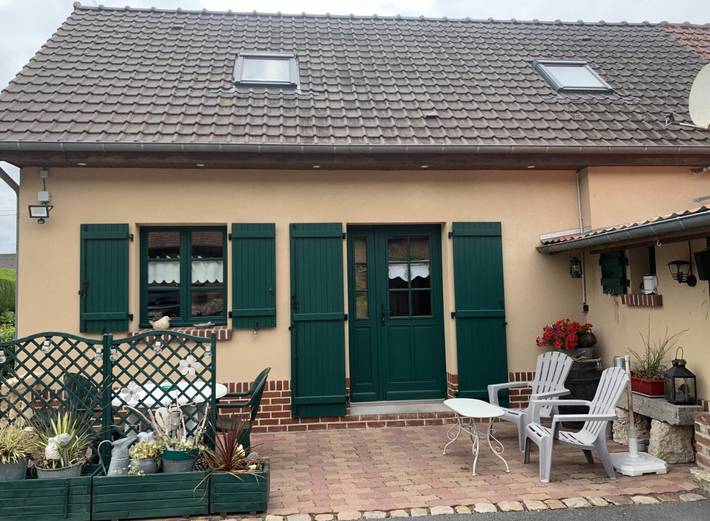 Gîte pour 4 personnes, avec Terrasse dans Parc naturel régional de la Baie de Somme Picardie Maritime