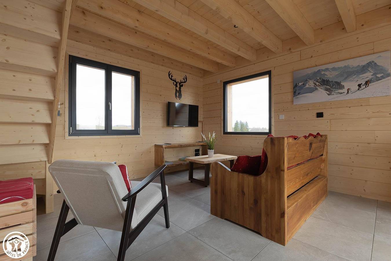 Artense lodge 2 in Saint-Genès-Champespe, Regionaler Naturpark Volcans d'Auvergne