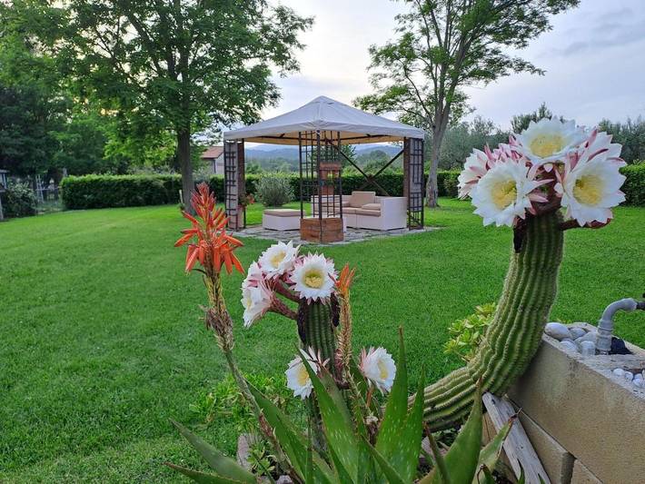 Agriturismo per 4 persone, con panorama e giardino a Monterotondo Marittimo