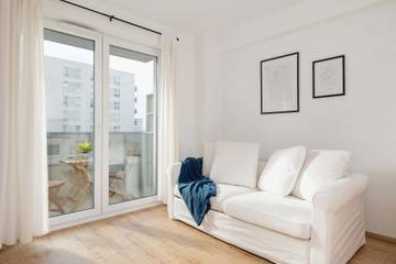 Gîte pour 4 personnes, avec balcon/terrasse, animaux acceptés à Katowice